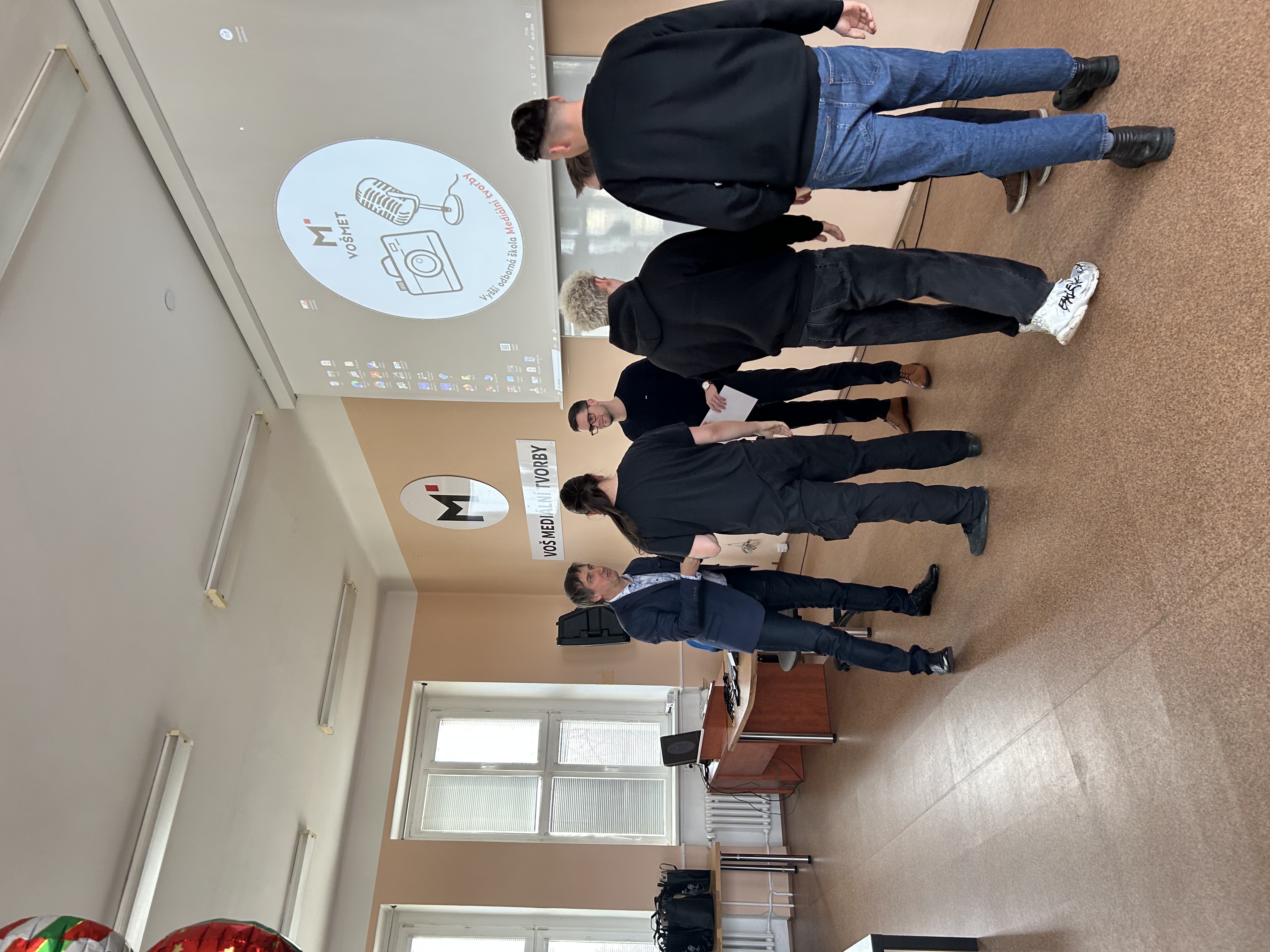 Vyhlášení souteže s Mercedesem