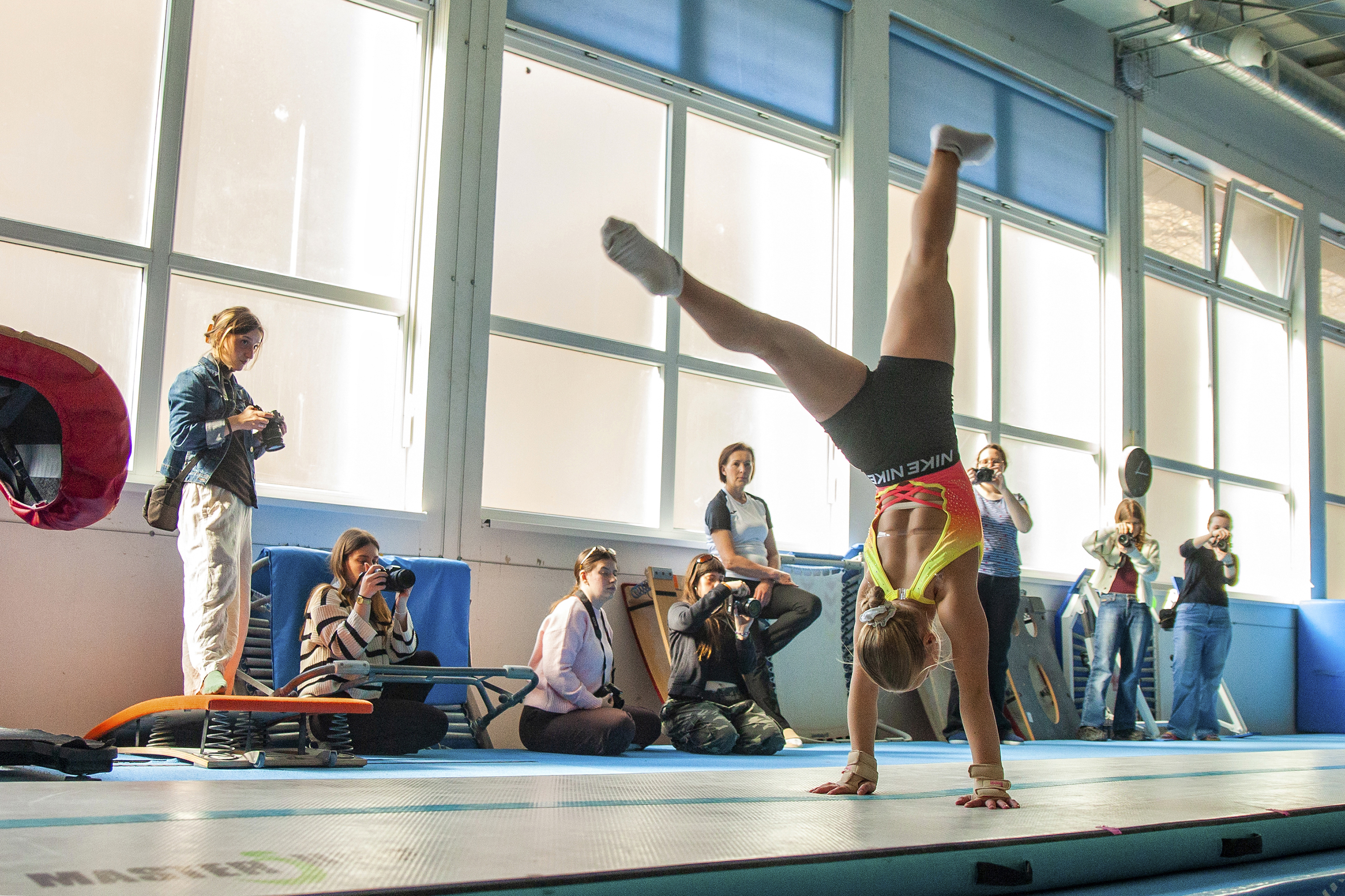 Únor patří sportu: studenti fotí pohyb v akci