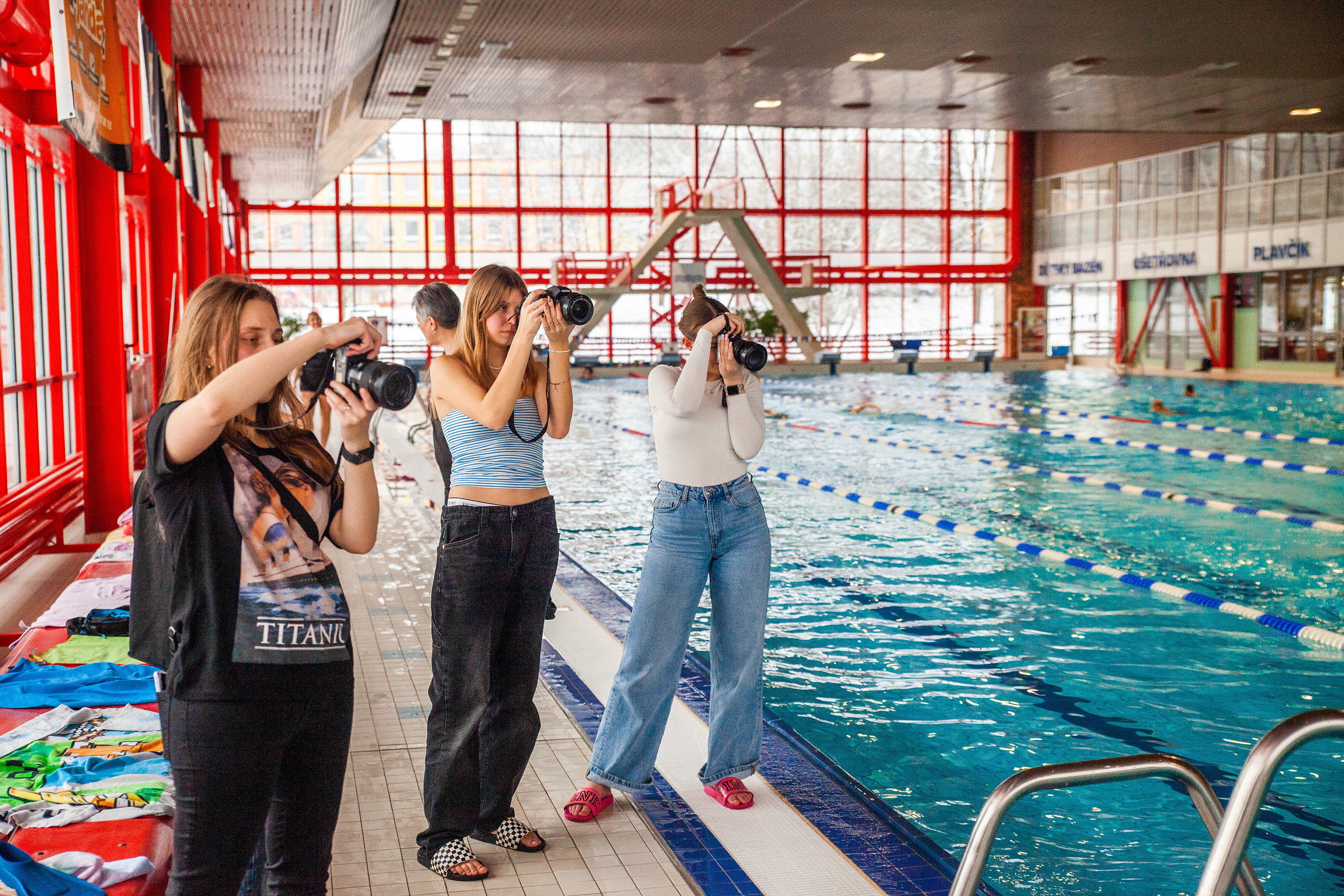 Únor patří sportu: studenti fotí pohyb v akci