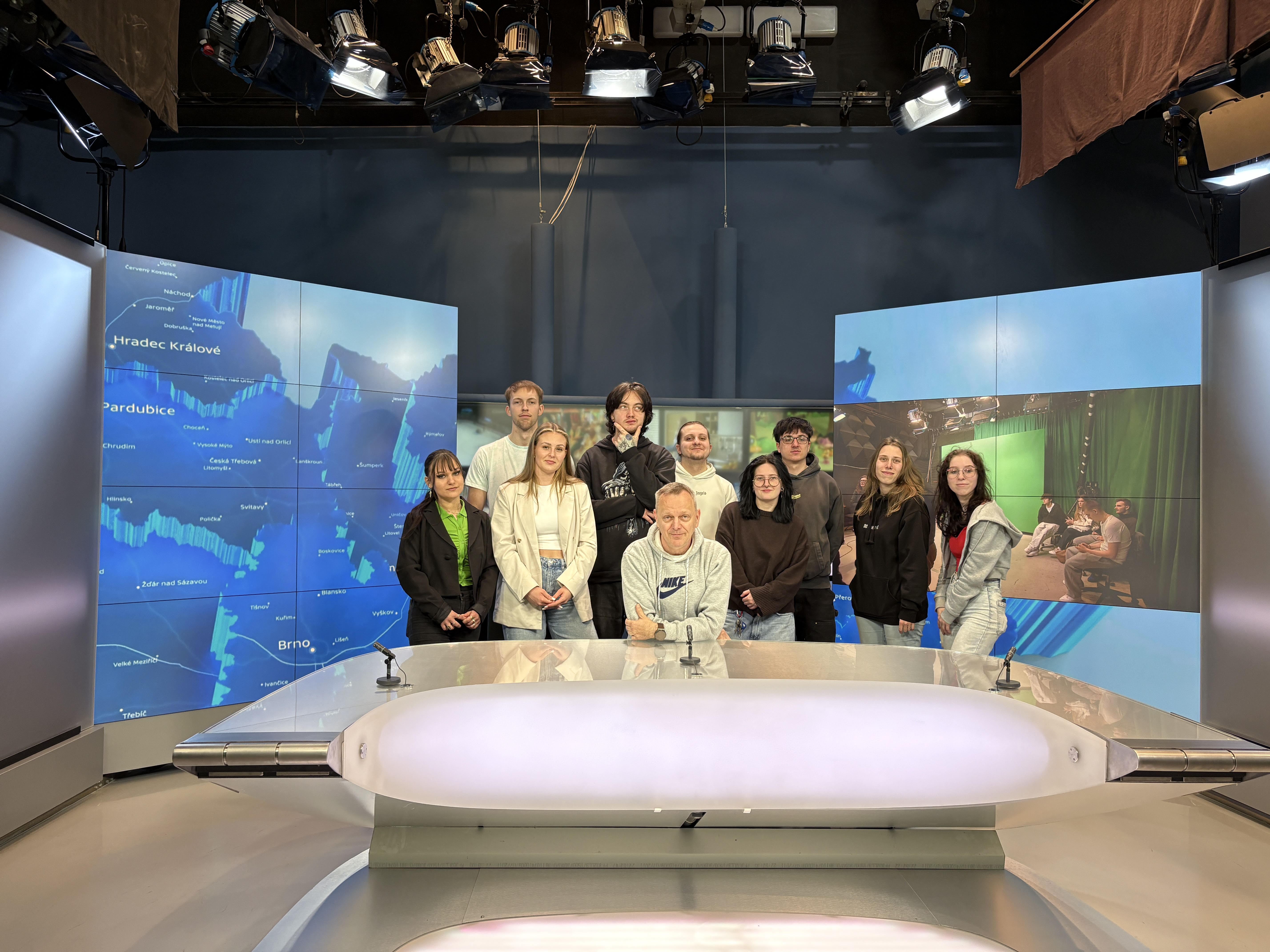 Na návštěvě v České Televizi