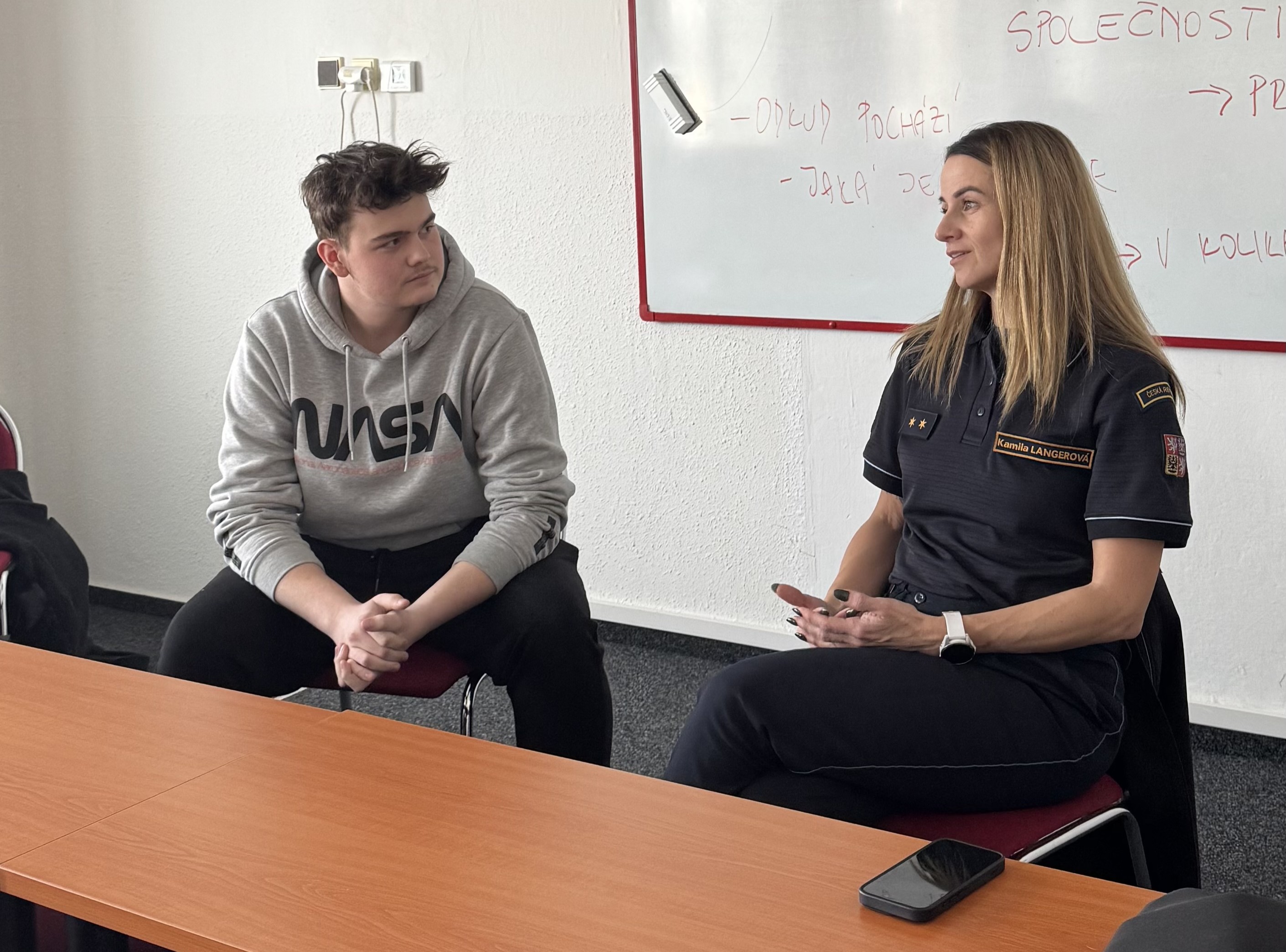 Setkání s tiskovou mluvčí HZS Moravskoslezského kraje