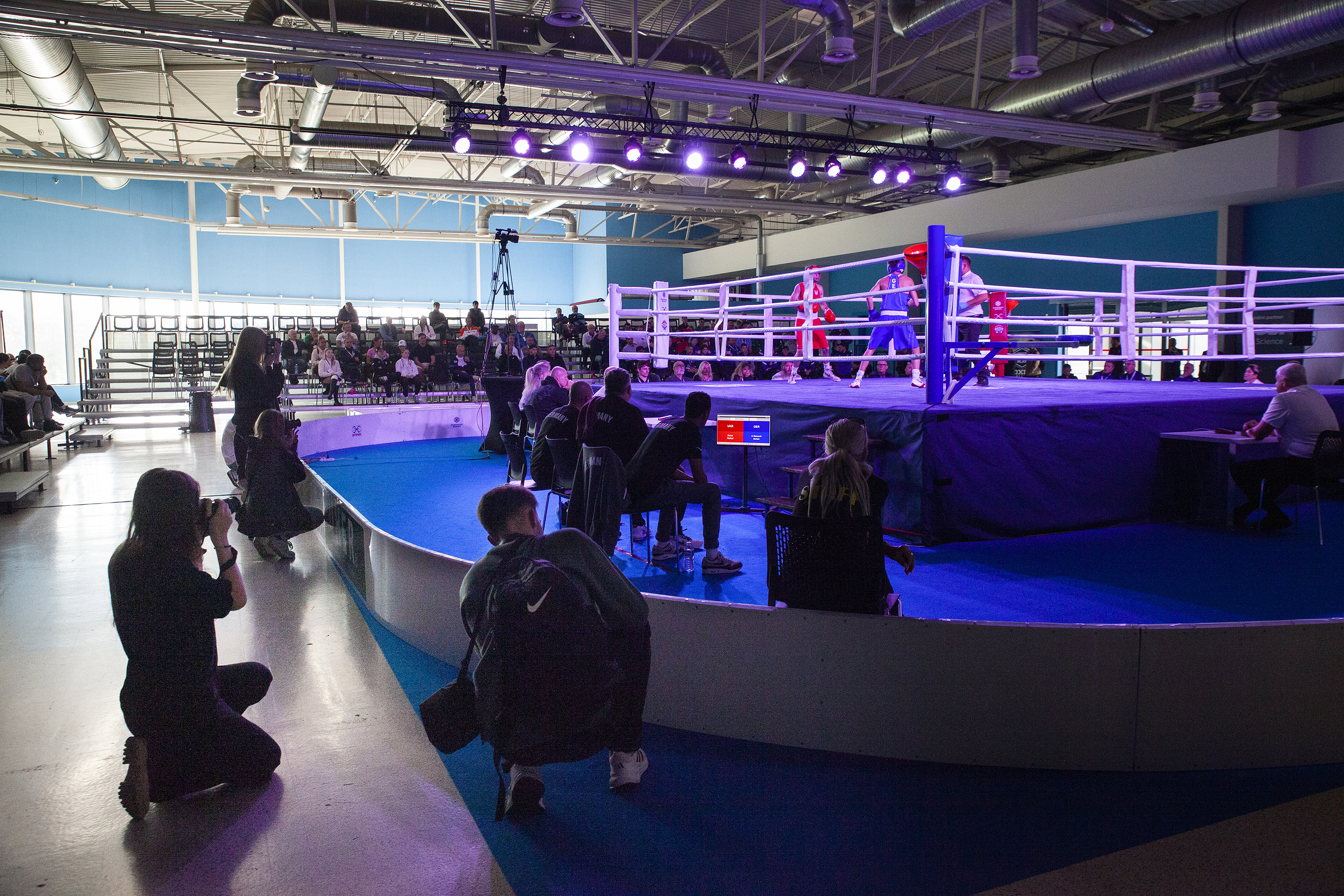 Studenti fotili na European Boxing Championship U19 v Ostravě