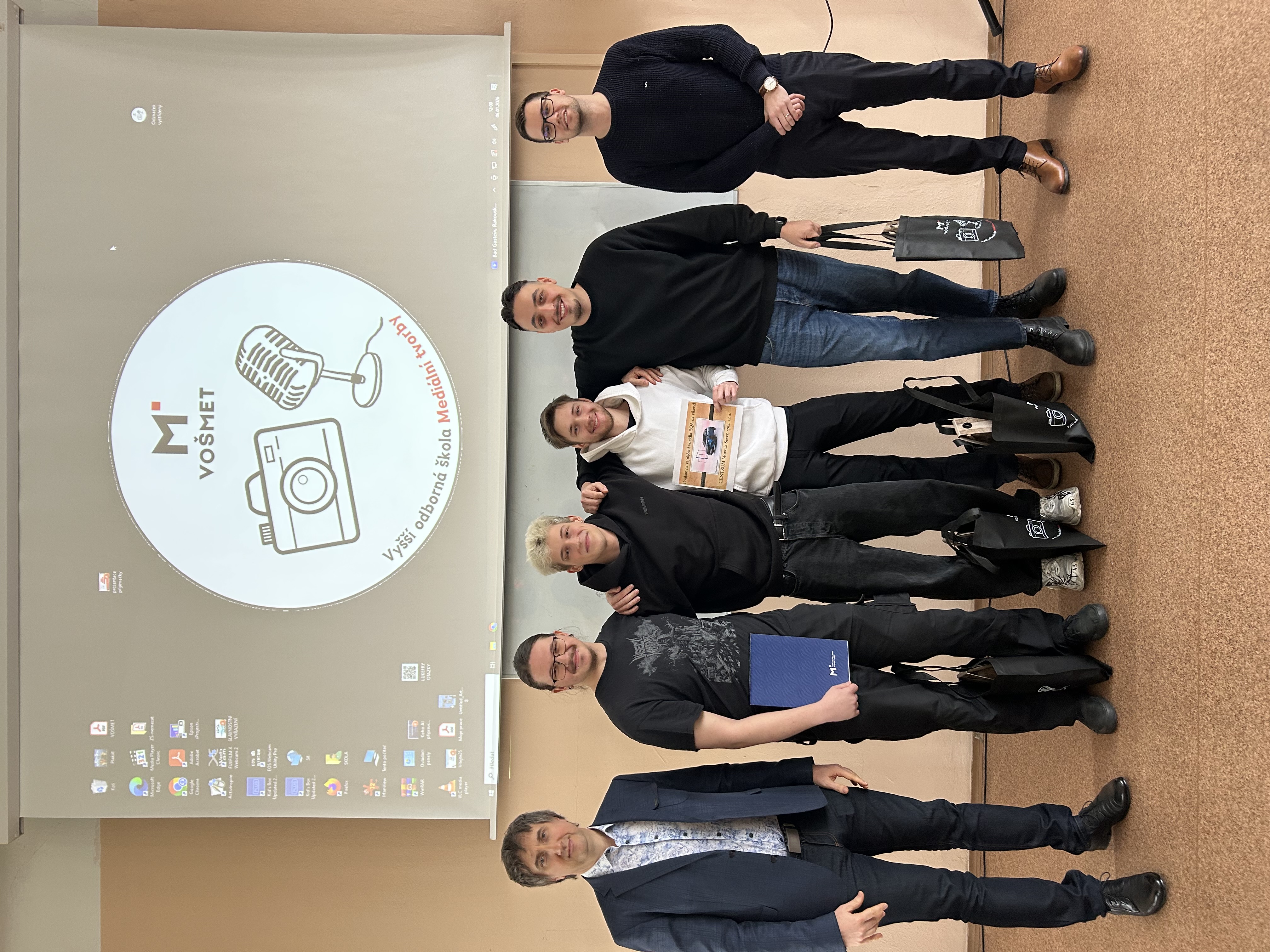 Vyhlášení souteže s Mercedesem