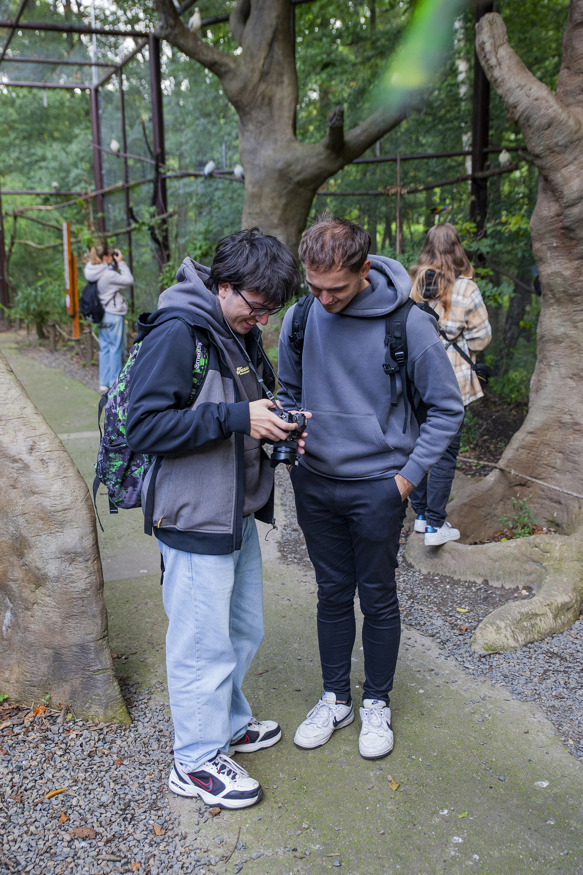 Prváci vyrazili s fotoaparáty do ZOO