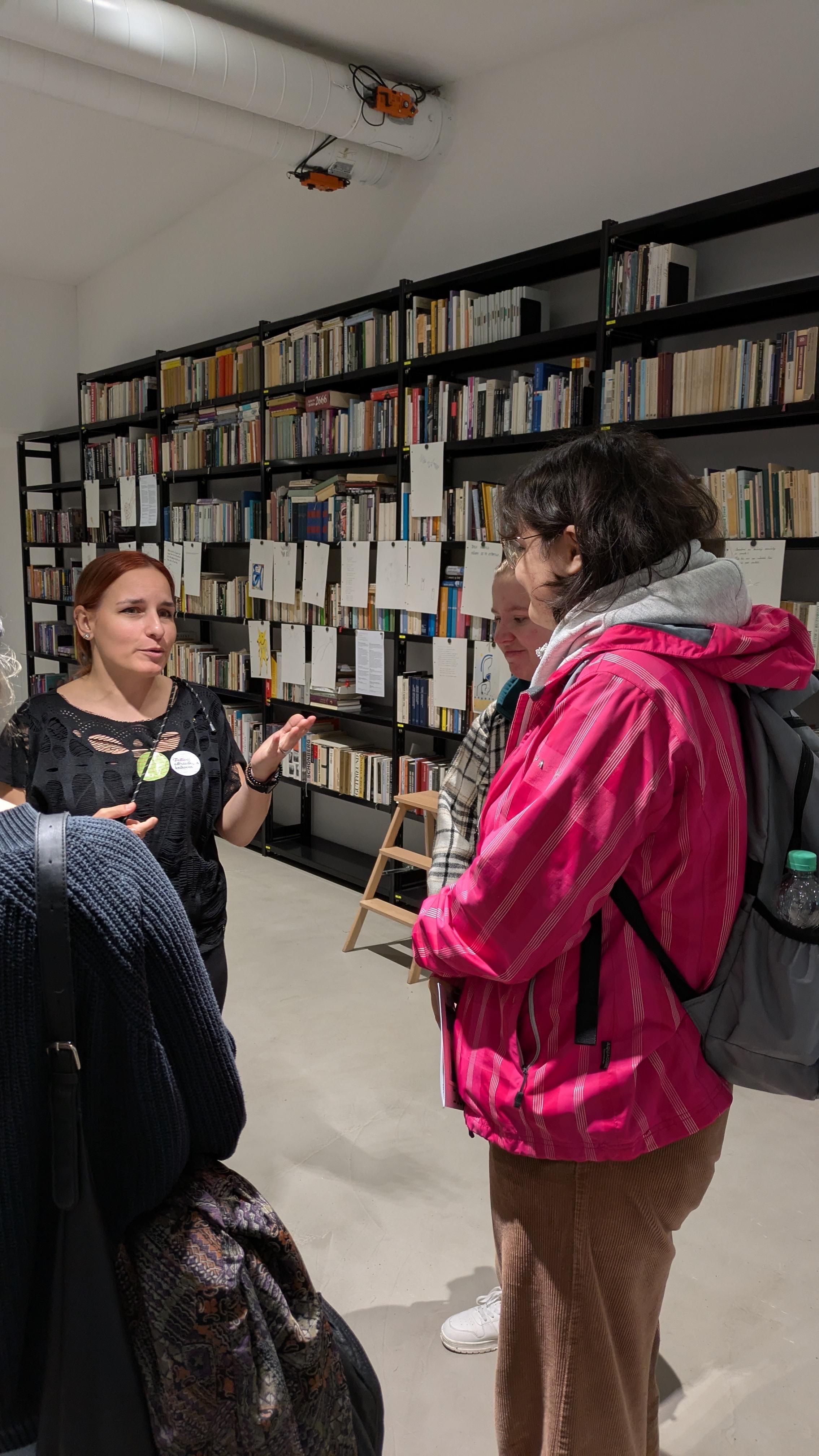 Studenti 3. ročníku na Festivalu ostravských knihoven v PLATO