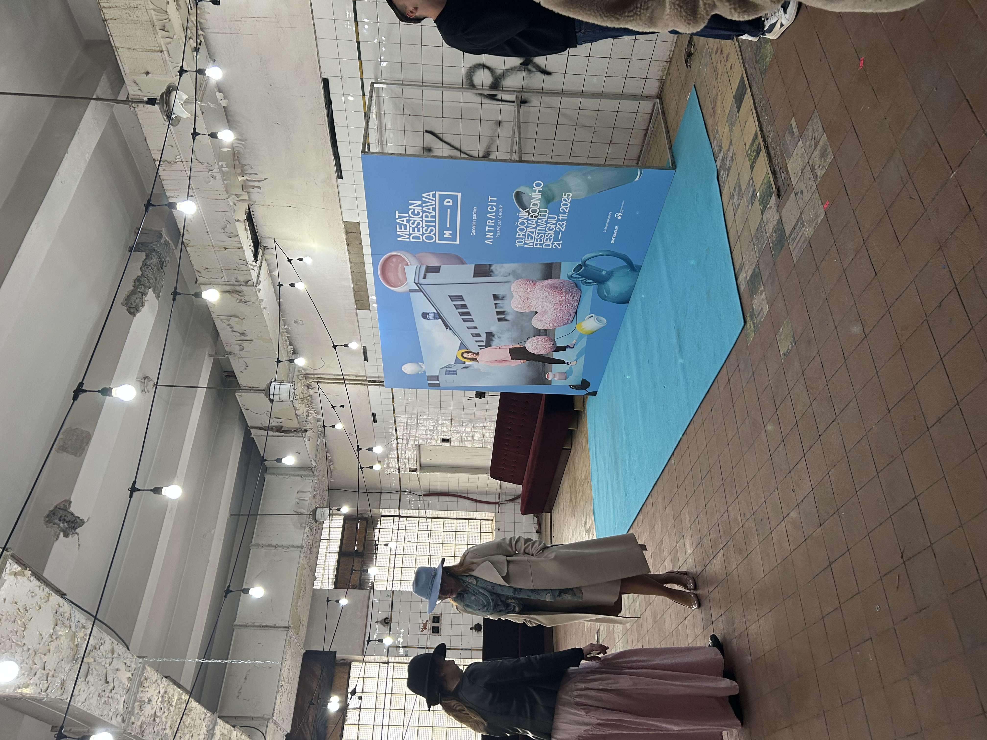 Studenti 2. ročníku na Tiskové konferenci k Meat design Ostrava 2025